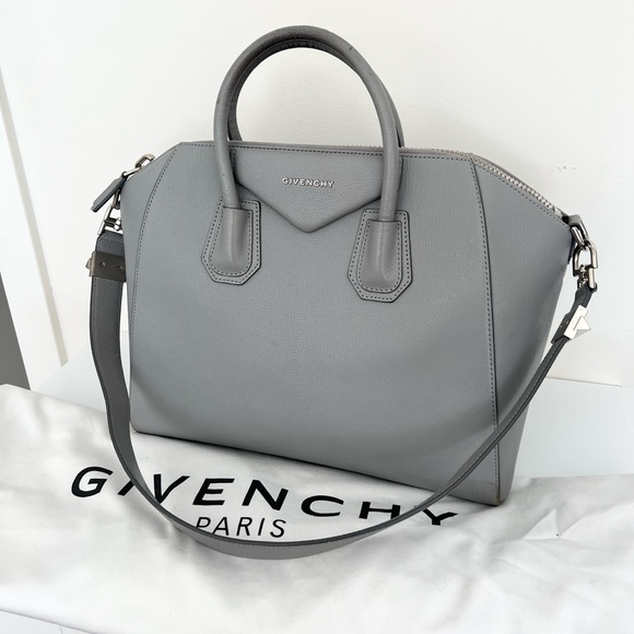 Givenchy medium Antigona in Grey with silver hardware - Picture 1 of 16